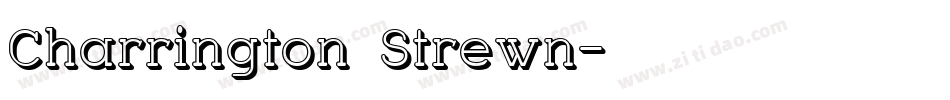 Charrington Strewn字体转换